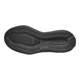 Championes de running Salomon Aero Glide 4, color negro con diseño texturizado en la parte superior, suela de gran amortiguación y logo de la marca en el lateral.