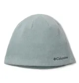 Gorro de lana tejido en color celeste, con forro reflectante térmico interno y logo de la marca bordado en el lateral.