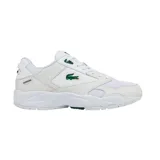 Championes Lacoste Storm 96 Lo color blanco con detalles en verde.
