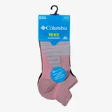 Pack de dos pares de medias deportivas Columbia Hike Lightweight, en color rosado y gris, con tecnología de evaporación avanzada drirelease.