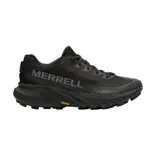 Championes de trail running Merrell Agility Peak 5, color negro, con capellada de malla transpirable y suela Vibram.