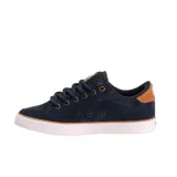 Championes de skate Circa modelo AL 50, color marrón confeccionados en gamuza, con suela blanca vulcanizada y detalle de talón en color negro.