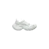 Championes Balenciaga 6XL Lace-Up color blanco, con diseño chunky de suela voluminosa y superposiciones de malla y material sintético.
