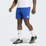 Short deportivo Adidas de corte clásico, confeccionado en tejido de punto interlock con tecnología Climacool para la gestión de la humedad. Presenta cintura elástica con cordón ajustable y el logo Badge of Sport en contraste en la pierna.