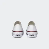 Zapatillas Converse Chuck Taylor All Star con plataforma, color blanco.