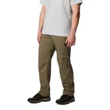 Pantalón cargo convertible color verde militar, de secado rápido, con múltiples bolsillos y perneras desmontables con cierre para transformarse en shorts.