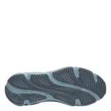 Championes de running Under Armour UA Rogue 6 para hombre, de color celeste con suela azul y detalles en amarillo. Exterior de malla transpirable y entresuela amortiguada.