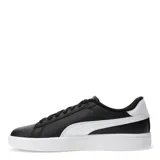 Championes Puma modelo Smash 3.0 Leather, de diseño urbano y clásico en color blanco. Confeccionados en cuero sintético de alta calidad, cuentan con cierre de cordones al tono, suela de goma resistente y el logo de la marca en el lateral.