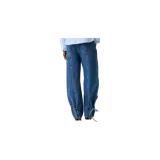 Pantalón de mezclilla Eme Studios modelo Solan Denim Pants, color azul, de corte recto y diseño clásico.