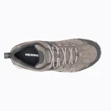 Championes de trekking Merrell modelo Accentor 3 WP, color marrón con detalles en gris oscuro. Diseño impermeable con parte superior de ante y malla, puntera protectora de goma y suela de alta tracción.