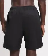 Bermuda deportiva Get Over de tejido plano, con cintura elástica ajustable mediante cordón, bolsillos laterales y recortes con detalle de red en los laterales.