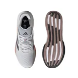 Championes Adidas Response Super grises con detalles en negro y naranja.