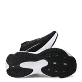 Championes de running Puma Scend Pro 3 para hombre, color negro con entresuela blanca y detalles plateados en los laterales.
