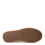 Championes urbanos de mujer con diseño de plataforma, color blanco con suela de goma color caramelo y detalle de estampado animal print en el talón.