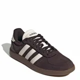 Championes Adidas Breaknet Sleek para mujer, de color marrón con las tres tiras clásicas de la marca en blanco y suela de goma.