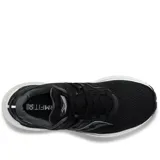 Championes de running Saucony Triumph 20, color negro con detalles en gris y blanco.