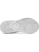 Championes Under Armour modelo Ace Low 2, color blanco, con parte superior de jacquard tejido transpirable, puntera de goma y amortiguación UA HOVR.