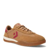 Championes urbanos Converse Run Star Trainer, color marrón con detalles en rosado.