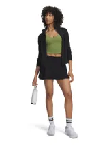 Falda pantalón deportiva Under Armour Motion Skort de color negro, confeccionada con tejido ultrasuave, cintura alta y shorts integrados.