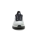 Sneaker Caterpillar Voltage de diseño futurista, color gris y negro con detalles plateados en la entresuela, confeccionada en cuero y malla.