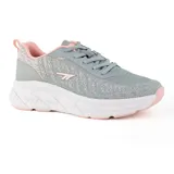 Championes Hi-Tec Foster color gris con detalles en rosa y suela blanca con tecnología Memory Foam.
