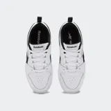 Championes Reebok Royal Prime 2.0 de color blanco con detalles en negro, diseño deportivo y casual de corte bajo con cordones y suela de goma.