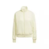 Campera Adidas Adicolor color amarillo con cierre frontal y cuello alto.