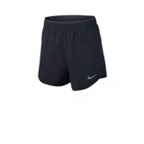 Short deportivo Nike para mujer, diseñado para running, con cintura elástica y logo reflectante en el lateral. Cuenta con aberturas laterales para mayor libertad de movimiento.