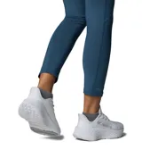 Championes de running Columbia modelo Konos Elevate Techlite, color blanco con la marca y logo impresos en el lateral en color plateado, con suela chunky texturizada.