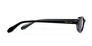 Lentes de sol con montura ovalada de estilo cat-eye, fabricados en material bio-based. Cuentan con lentes polarizadas de color negro con protección UV400 y recubrimiento resistente a rayaduras.