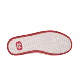 Championes de skate éS Accel OG, color negro con detalles en dorado y rojo.