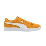 Championes Puma Smash 3.0 color mostaza con detalles en blanco.