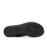 Championes Merrell modelo Wrapt, color verde oliva con suela negra. Diseño híbrido de caída cero con parte superior de piel de ante y malla transpirable, diseñado para imitar la forma natural del pie.
