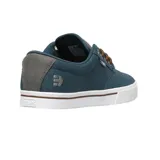Championes Etnies Jameson 2 Eco, color negro con suela blanca.