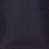 Mochila unisex Caterpillar modelo Himalayas Hiking Bac, color azul oscuro (Dark Asphalt), confeccionada en tejido ripstop de poliéster hexagonal 300D. Presenta cordón elástico delantero para almacenamiento adicional, bolsillos laterales de malla, bolsillo interior y logotipo Cat reflectante grande.