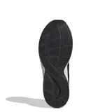 Championes deportivos Adidas modelo Eclyptix 2000, color negro con detalles en blanco. Presentan una parte superior de malla transpirable con refuerzos sintéticos, las icónicas tres bandas laterales en blanco y una suela de goma blanca con tecnología Adiwear para mayor durabilidad.