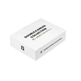 Billetera tarjetero de cuero negro con capacidad para múltiples tarjetas y compartimento para billetes. Cuenta con sistema de bloqueo RFID.