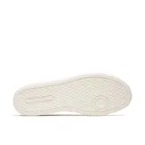 Championes Merrell modelo Cygnet Canvas para hombre, de lona negra con una gran "M" blanca en el lateral, suela de goma blanca y cordones blancos.