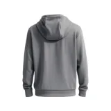 Campera Nike Hyverse con cierre frontal completo, capucha con cordones ajustables, bolsillos tipo canguro y logo de la marca bordado en el pecho.