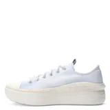 Championes urbanos Converse Chuck Taylor All Star Move, color celeste con plataforma blanca y suela celeste.