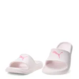 Sandalias Puma Divecat V2 Lite Cat, color rosa con logo Puma en rosa más intenso.