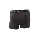 Boxer negro con cintura elástica gris con logo Billabong.