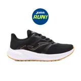 Championes deportivos Joma Elite Lady 2501, color negro con detalles dorados, ideales para running y training.