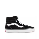 Zapatillas de caña alta Vans Filmore Hi, color negro con detalles en blanco.