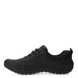 Championes Caterpillar de estilo urbano, confeccionados en cuero sintético negro con costuras reforzadas y suela de goma antideslizante. Presentan cierre de cordones y logo de la marca en el lateral y la lengüeta.