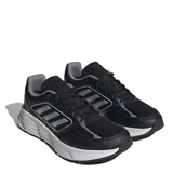 Championes Adidas Galaxy Star de hombre, color negro con detalles en gris y blanco.