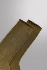 Calcetines de tejido con mezcla de algodón de la línea Zara Athleticz, con interior de rizo y acabados con rib vuelto en el puño.