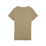 Remera blanca de manga corta con cuello redondo y logo Puma estampado en el pecho.