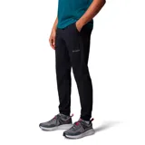 Pantalón largo negro Columbia Tech Nylon Omni-Shield, de corte recto y ajuste cómodo, con tecnología repelente de agua y manchas.