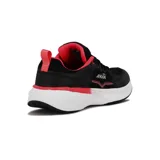 Championes Avia modelo Natasha, color negro con detalles en fucsia y suela blanca, diseñados para running y entrenamiento.